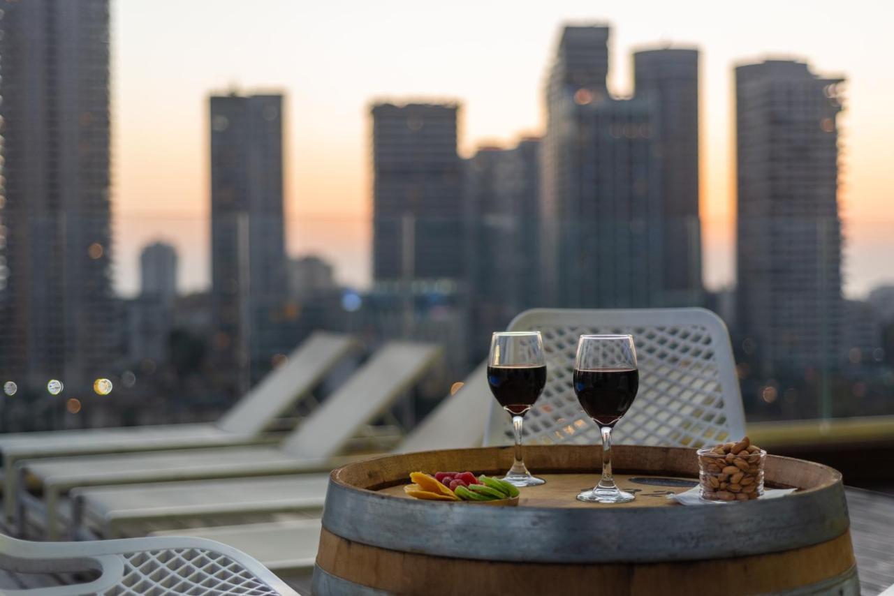 Hotel Indigo Tel Aviv - Diamond District By Ihg Giv'atayim Exterior foto View from the rooftop